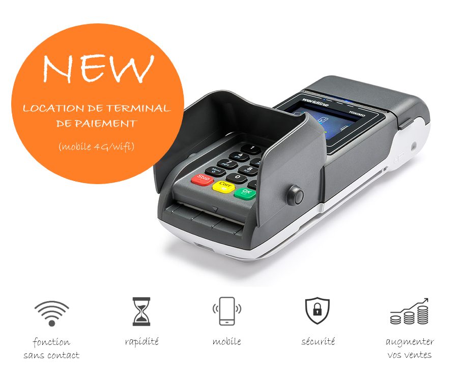 Terminal de paiement mobile